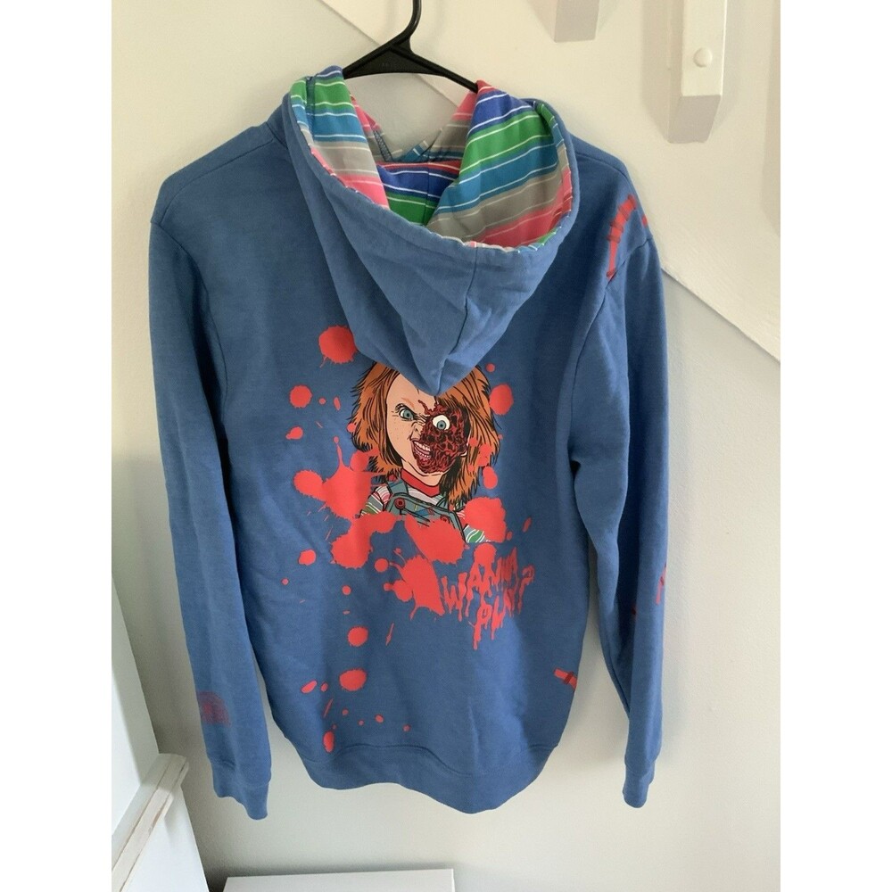 Universal Studios Halloween Horror Nights Chucky Wanna Play Hoodie Small